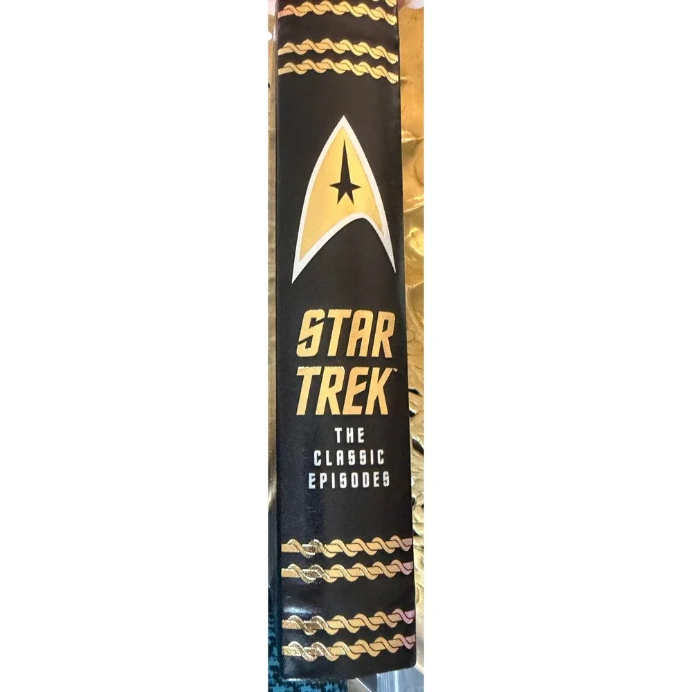 Star Trek The Classic Episodes Sterling Leather Bound Collectible Hardcover Book